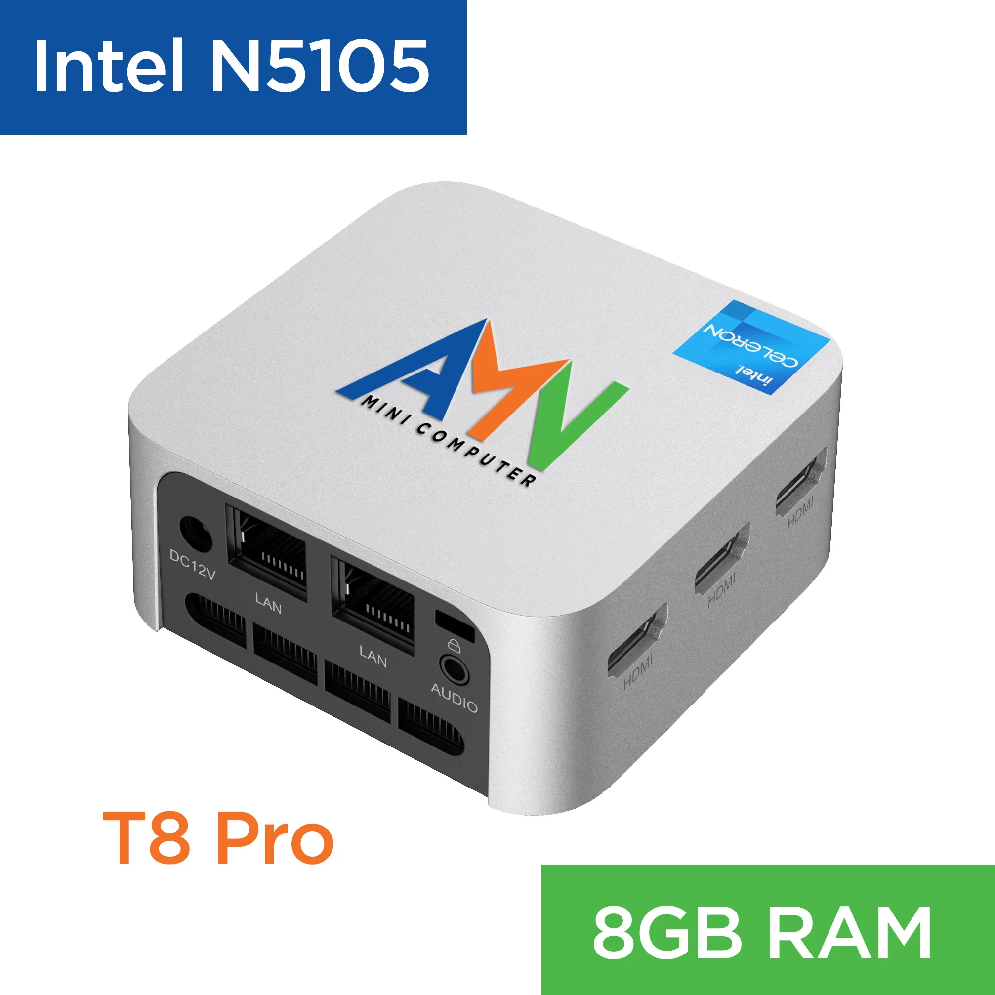 Giới thiệu sản phẩm T8 Pro - AMN Mini Computer